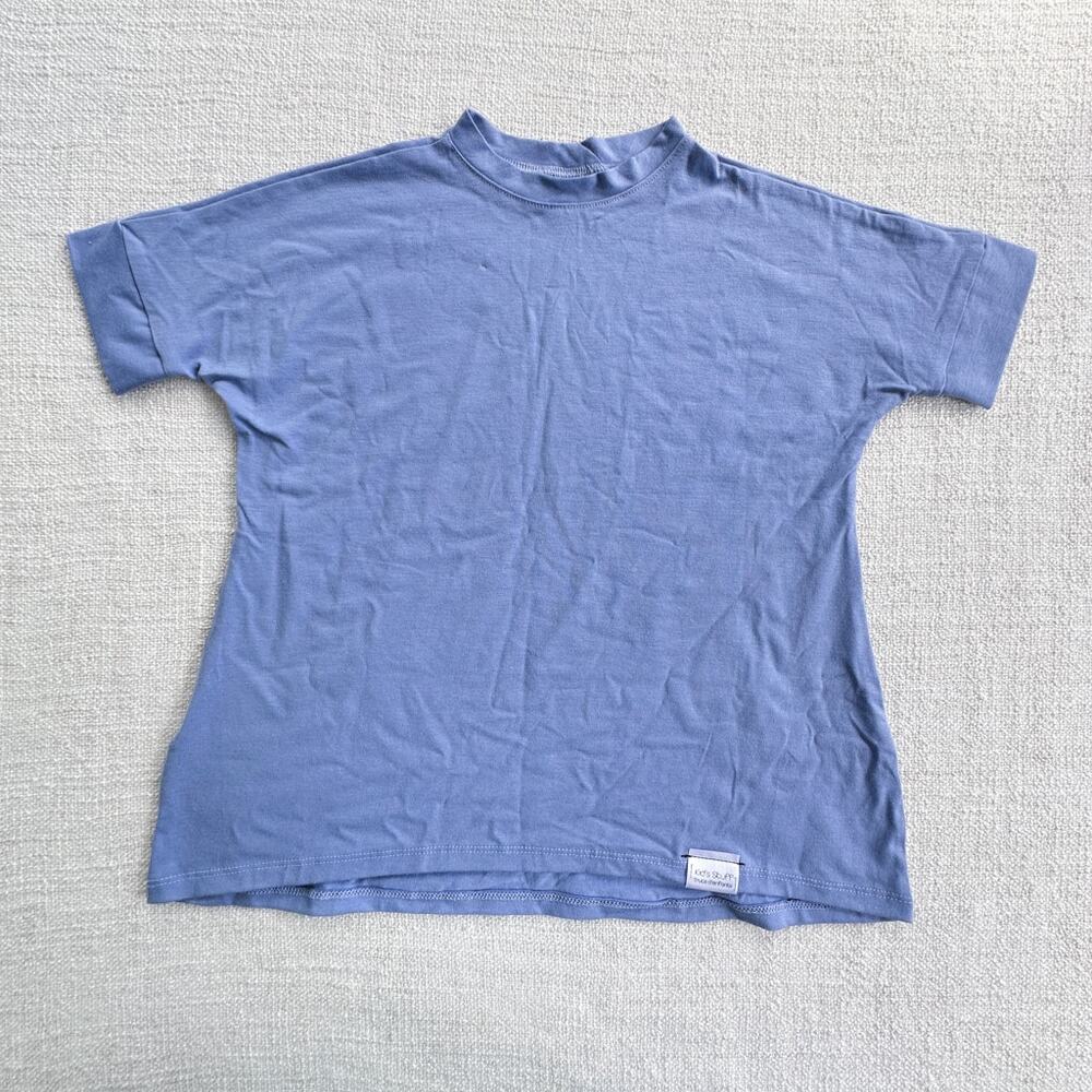 NWOT Kid's Stuff Trucs d'enfants Blue Grow With Me Tee 6/8